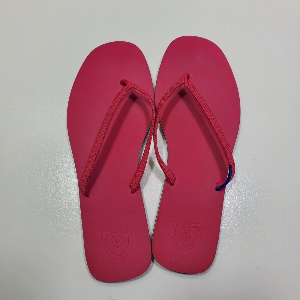 Rothy's Women's Pink Women's Flip Flop Sandals Synthetic Rubber Outsole Size 9